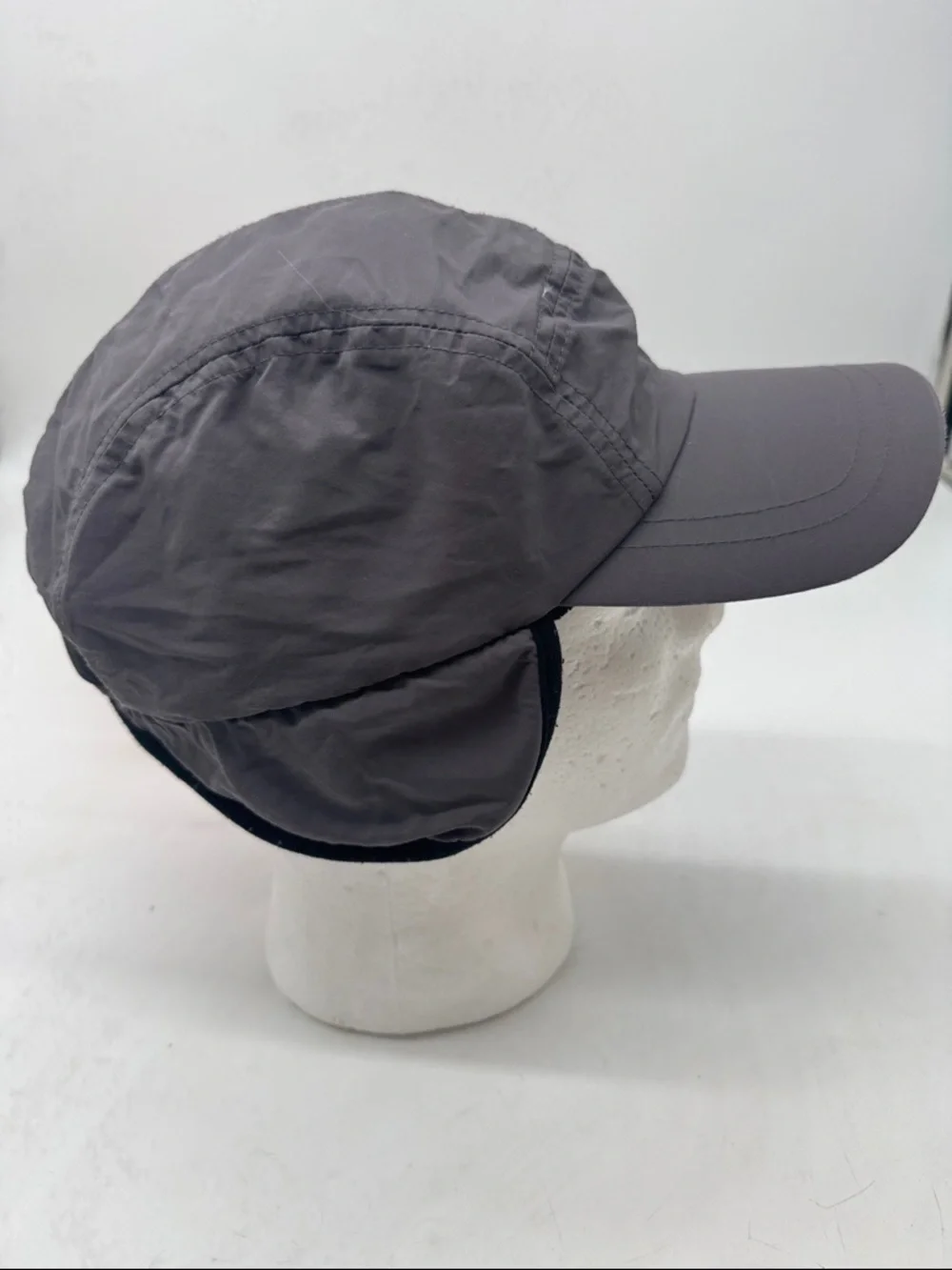 Lands EndGray Outdoor Hat with Ear Flaps